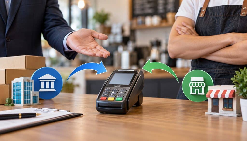 Payment terminal ownership in a merchant placement program